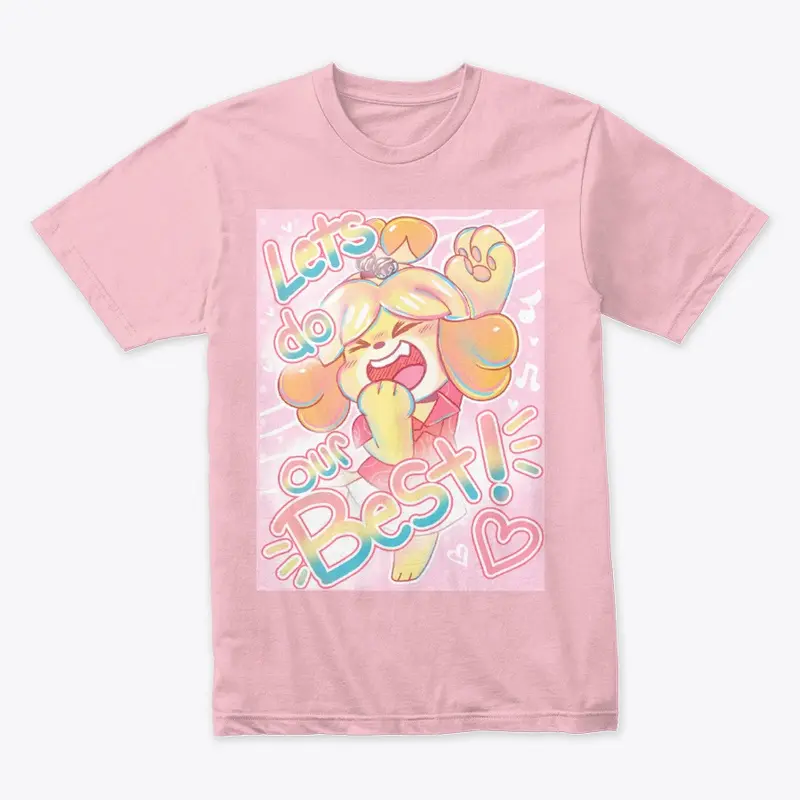 Isabelle animalcrossing tee and poster